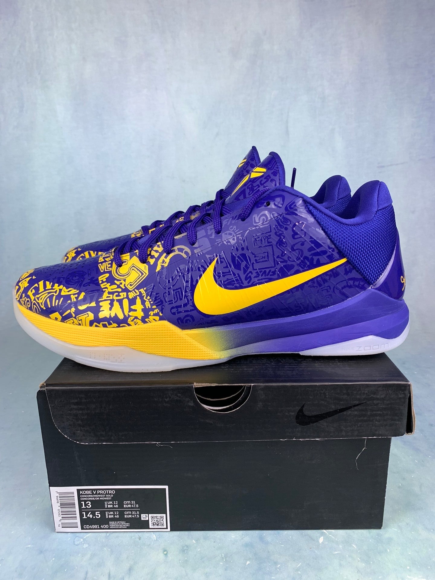 NIKE ZK5 Zoom Kobe 5 Basketball Shoes