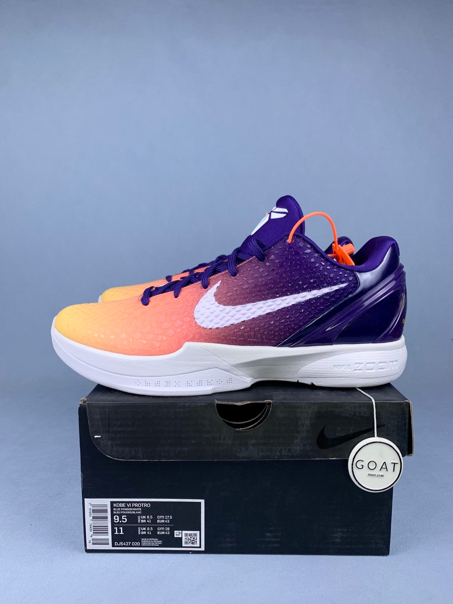 NIKE ZK6 Zoom Kobe 6 Basketball Shoes