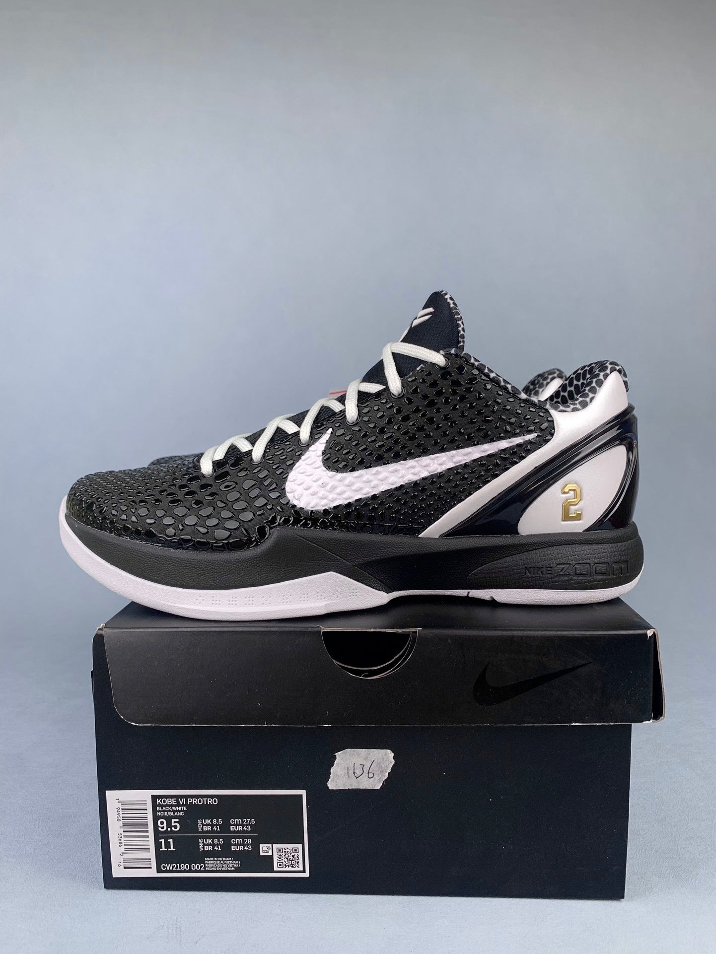 NIKE ZK6 Zoom Kobe 6 Basketball Shoes