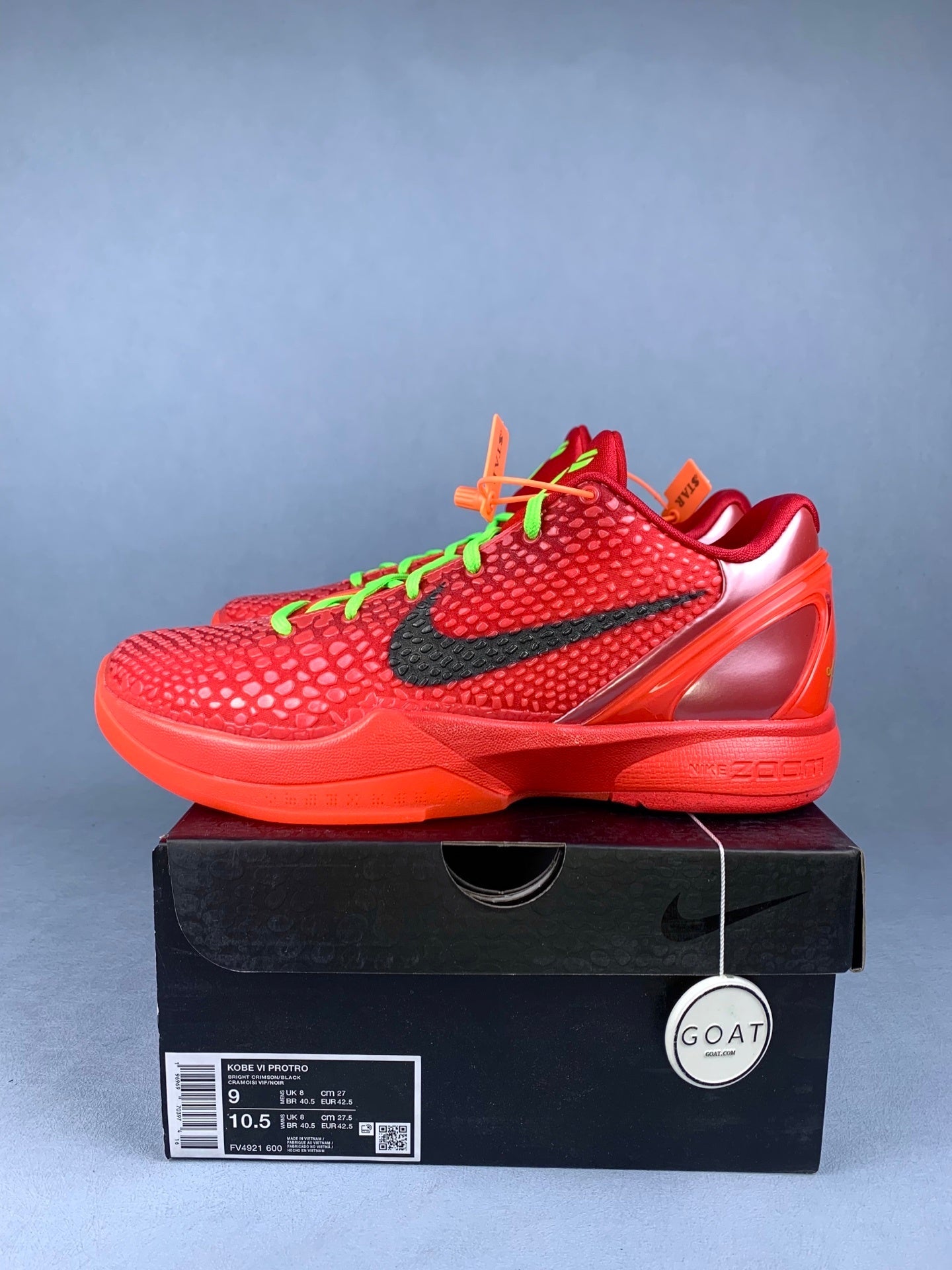 NIKE ZK6 Zoom Kobe 6 Basketball Shoes