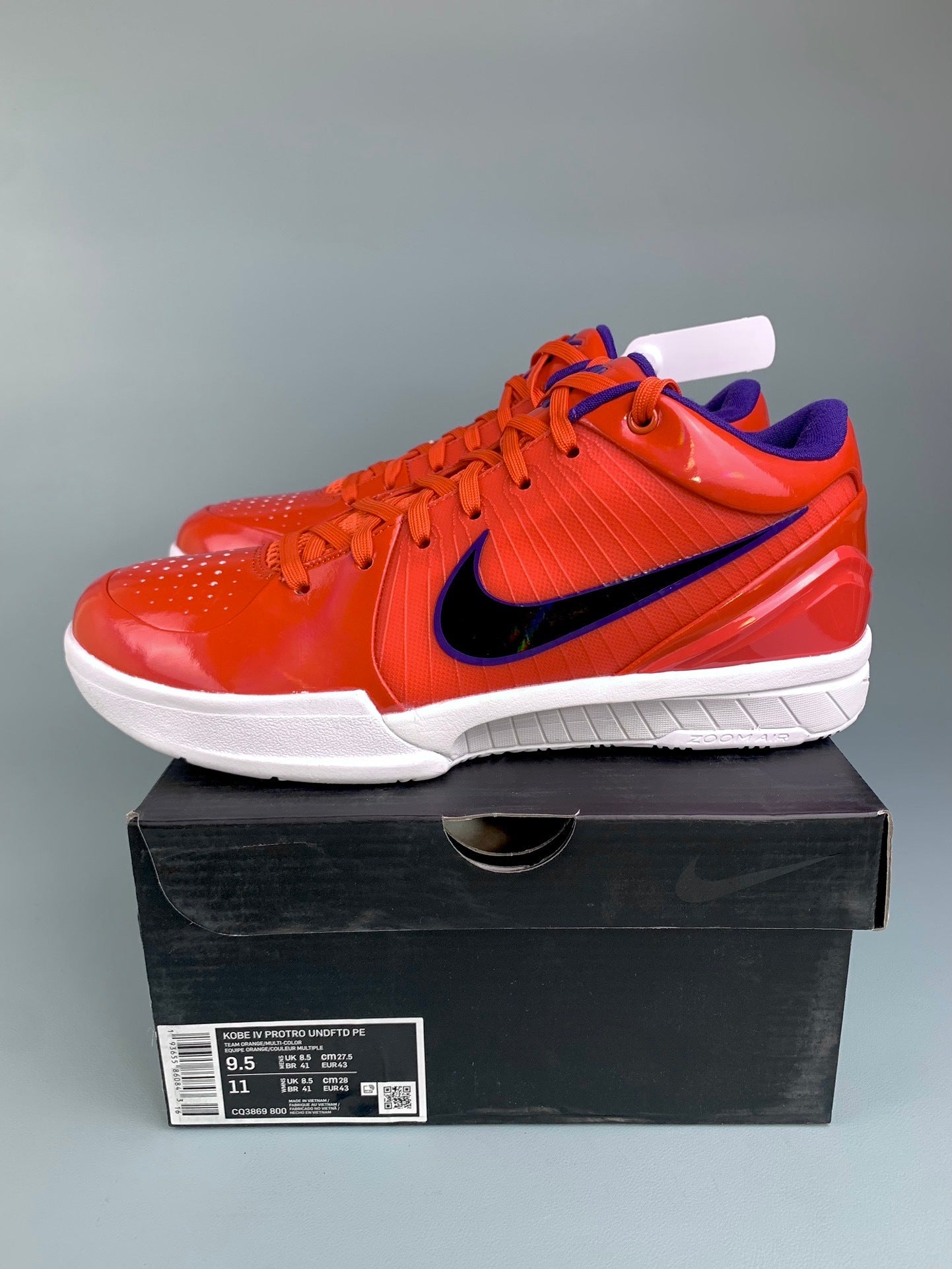 NIKE ZK4 Zoom Kobe 4 Basketball Shoes